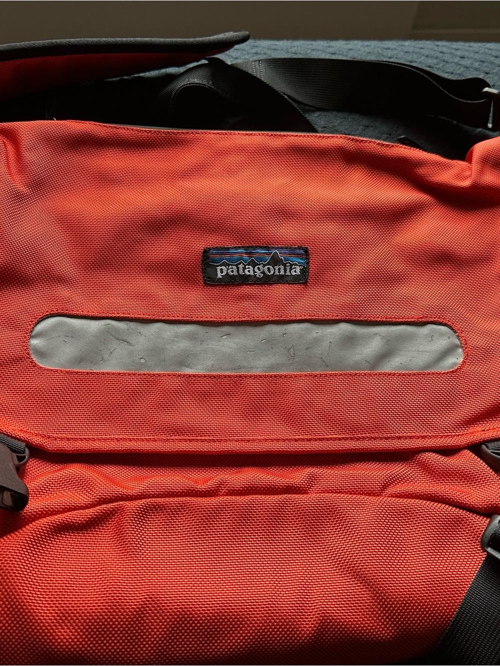 Patagonia Men's Orange Messenger Bag - Durable Everyday Carry